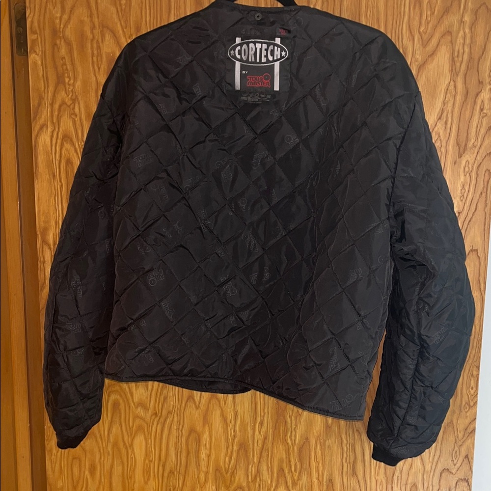 Black Quilted Performance Jacket - image 5